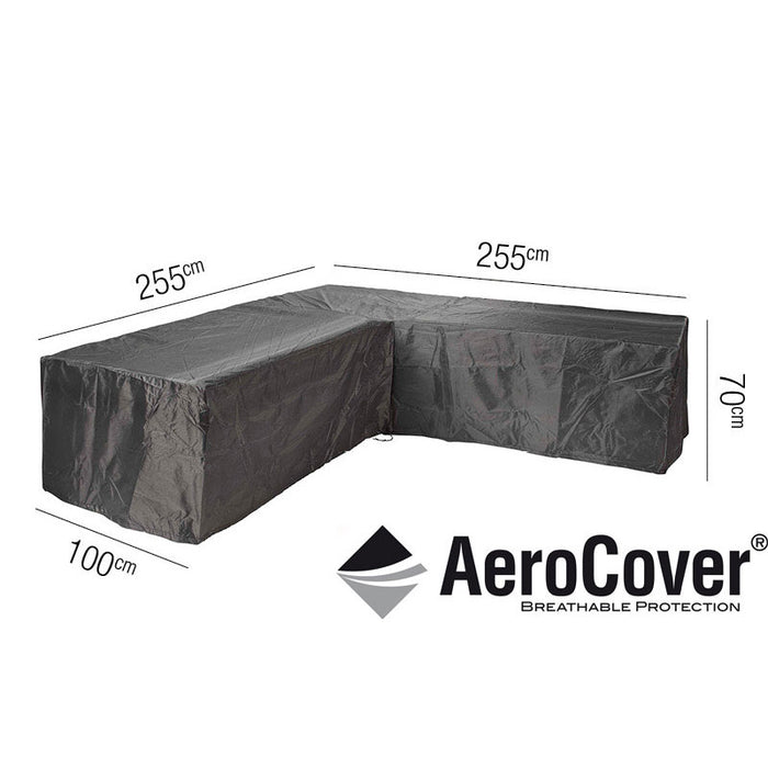 Lounge Set Cover L-Shape 255 x 255 x 100 x 70cm -Lounge Set Cover L-Shape 255 x 255 x 100 x 70cm - Garden & Conservatory by Pacific available from Harley & Lola