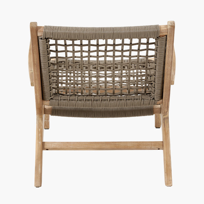 Pacific Lifestyle Sesto Lounge Chair & Hocker Set