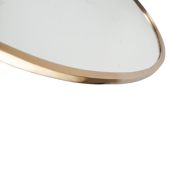 Pacific Lifestyle Metal Oval Wall Mirror