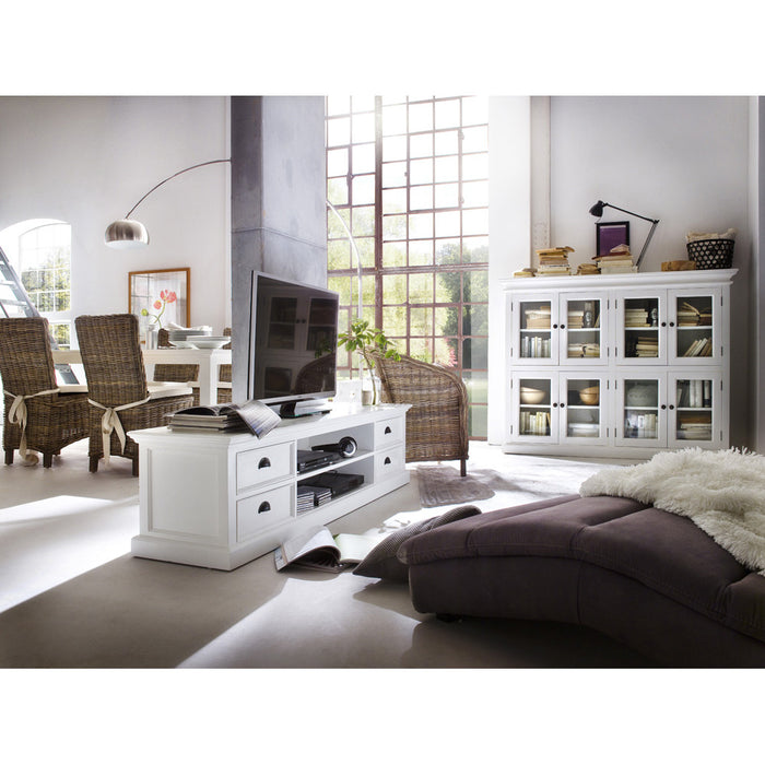 Novasolo Halifax Large Entertainment Unit with 4 drawers