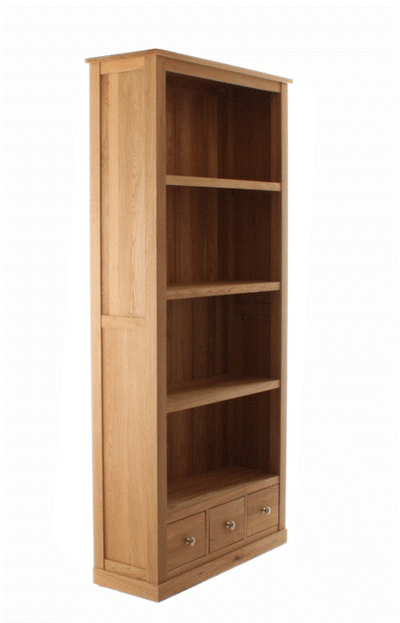 Baumhaus Mobel Oak Large Bookcase