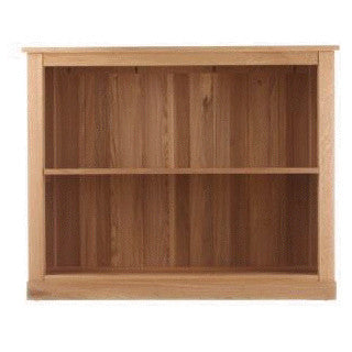 Mobel Oak Low Bookcase - - Living Room by Baumhaus available from Harley & Lola - 3