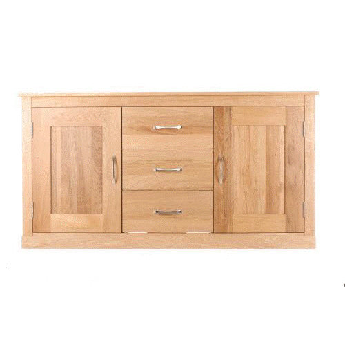 Mobel Oak Large Sideboard - - Living Room by Baumhaus available from Harley & Lola - 4