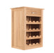 Mobel Oak Wine Rack - - Living Room by Baumhaus available from Harley & Lola - 3
