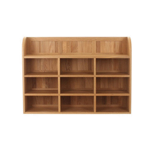 Mobel Oak Reversible Wall Rack - - Living Room by Baumhaus available from Harley & Lola - 2