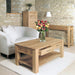 Mobel Oak Four Drawer Coffee Table - - Living Room by Baumhaus available from Harley & Lola - 2