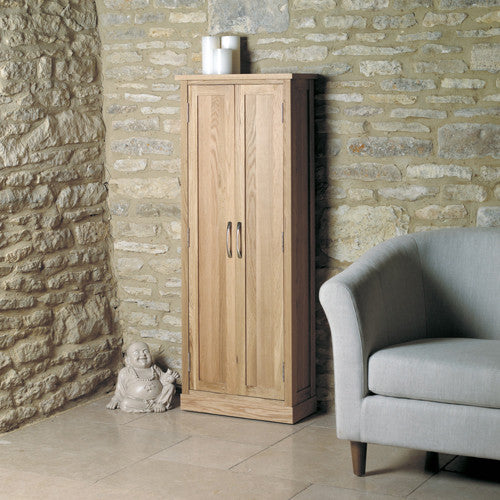 Mobel Oak DVD Storage Cupboard - - Living Room by Baumhaus available from Harley & Lola - 1
