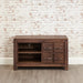 Mayan Walnut Four Drawer Television Cabinet - - Living Room by Baumhaus available from Harley & Lola - 5