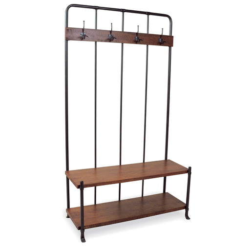 Hoxton Hall Bench and Coat Rack -Hoxton Hall Bench / Coat Rack - Living Room by Bluebone available from Harley & Lola