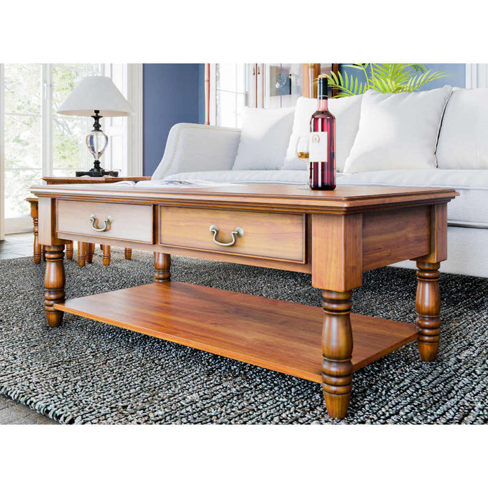 Baumhaus La Reine Coffee Table with Drawers