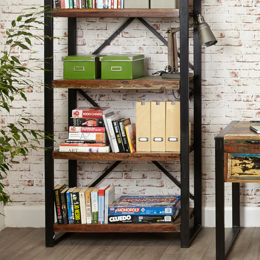 Urban Chic Large Open Bookcase - - Living Room by Baumhaus available from Harley & Lola - 2