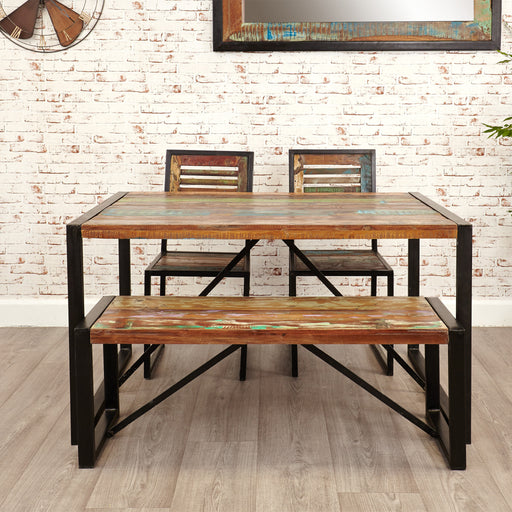 Urban Chic Small Dining Bench - - Living Room by Baumhaus available from Harley & Lola - 1