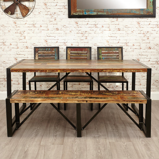 Urban Chic Large Dining Bench - - Dining Room by Baumhaus available from Harley & Lola - 1
