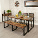 Urban Chic Large Dining Table - - Dining Room by Baumhaus available from Harley & Lola - 1