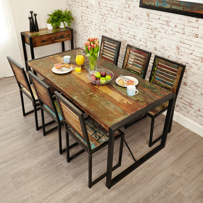 Urban Chic Large Dining Table - - Dining Room by Baumhaus available from Harley & Lola - 2