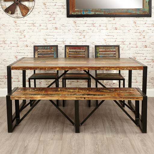 Urban Chic Large Dining Table - - Dining Room by Baumhaus available from Harley & Lola - 3