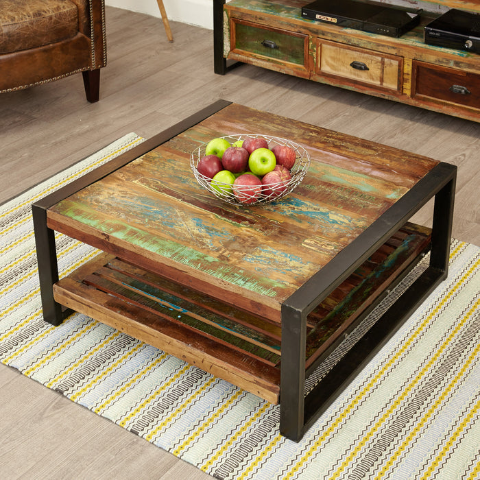 Urban Chic Square Coffee Table - - Living Room by Baumhaus available from Harley & Lola - 1