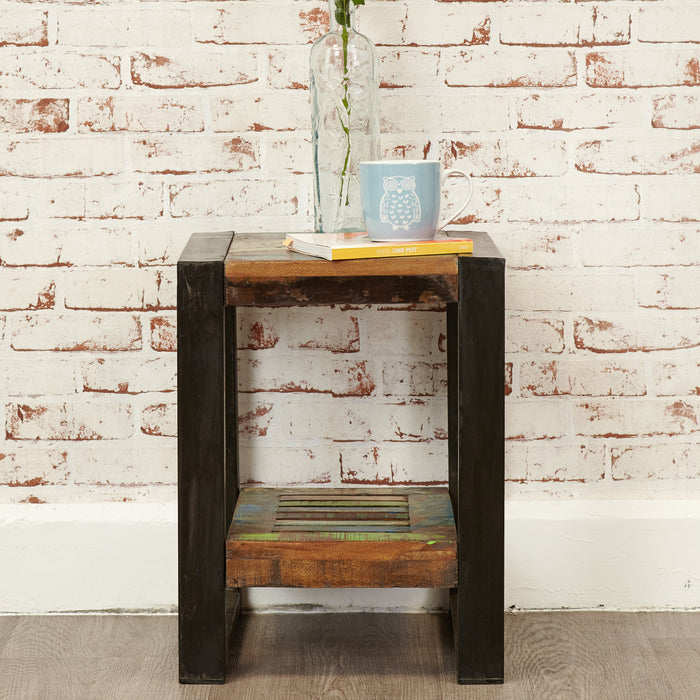 Urban Chic Low Lamp Table / Plant Stand - - Living Room by Baumhaus available from Harley & Lola - 2