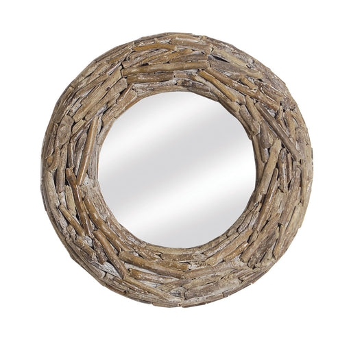 Driftwood Round Mirror - - Living Room by Bluebone available from Harley & Lola