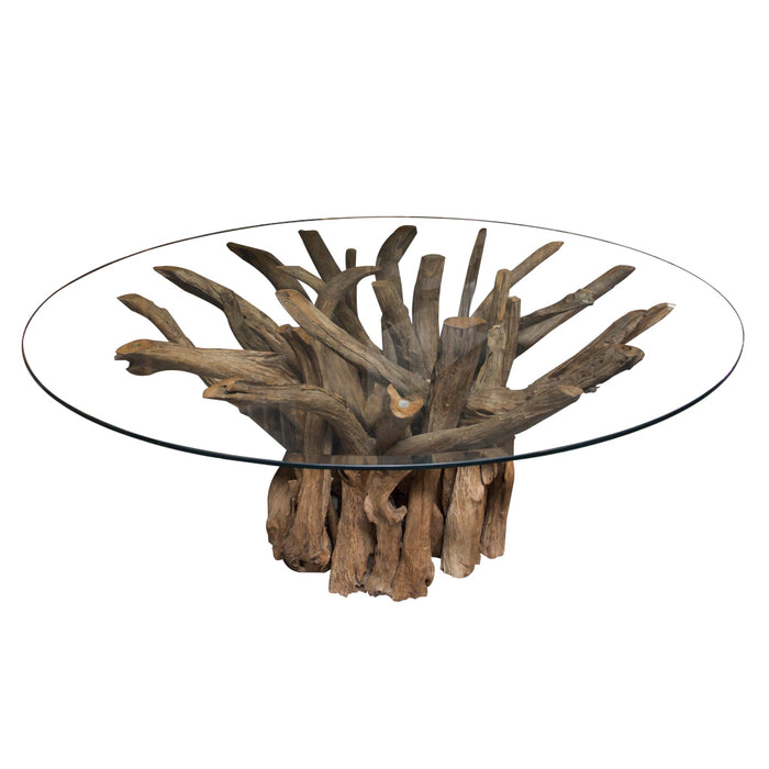 ManTeak Greenwolf Branchwood Round Dining Table - 130cm