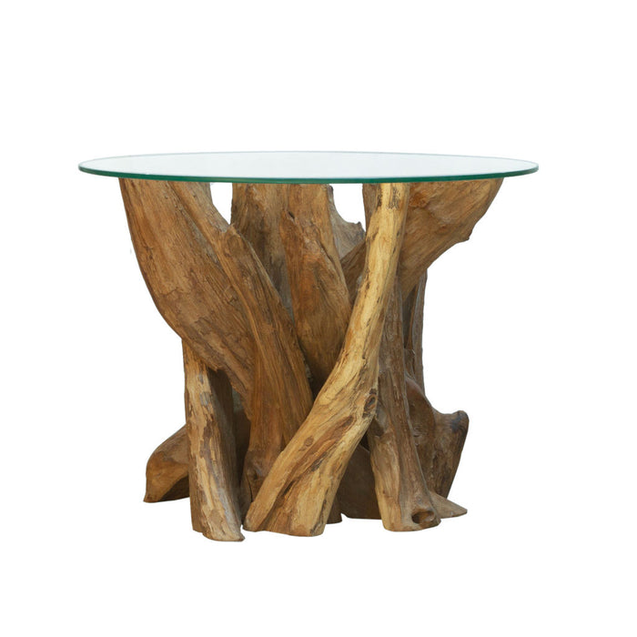 ManTeak Greenwolf Branchwood Round Lamp Table