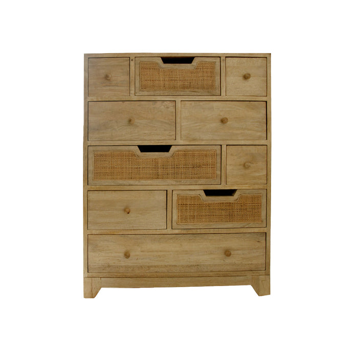 ManTeak Lucy 10 Drawer Tall Multi Chest
