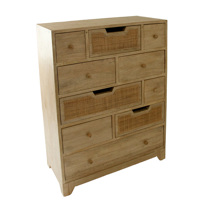 ManTeak Lucy 10 Drawer Tall Multi Chest