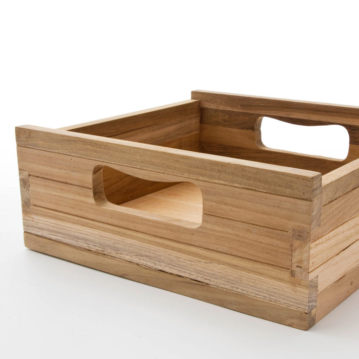 Novasolo Bordeaux Teak Wooden box (Set of 3)